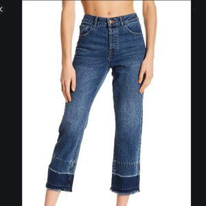 DL1961 Patti High Rise Straight Leg Crop Jeans 28